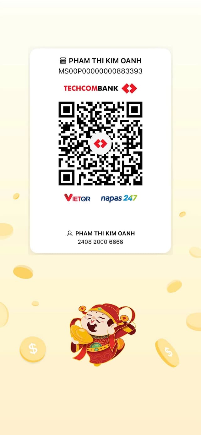 TechComBank QR Code